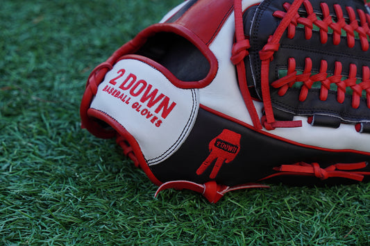 11.75" Red/Black/White Infield Glove